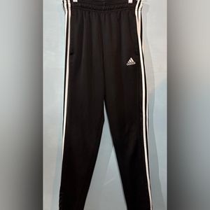 Mens Adidas Black & White Track Pants